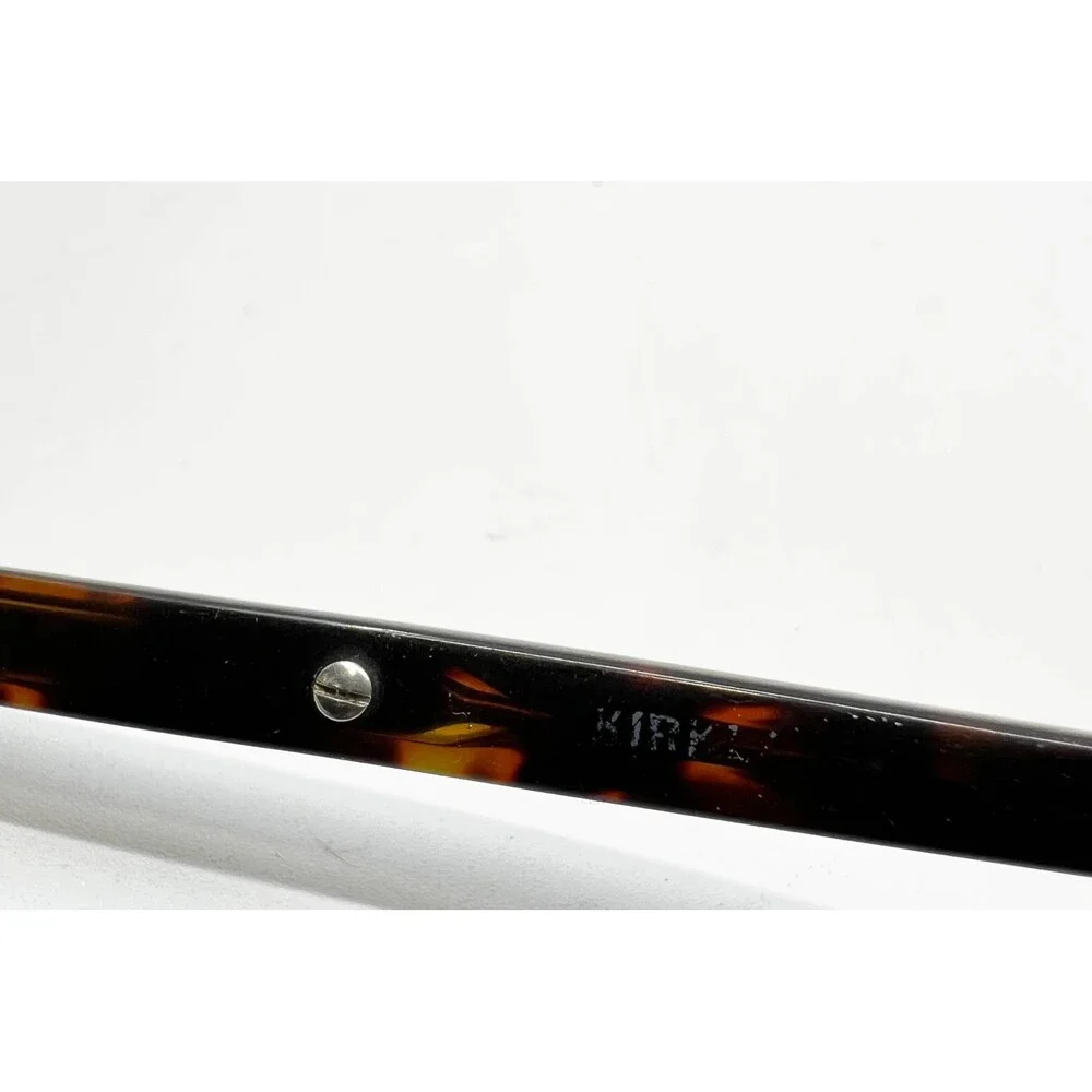 Kirkland Eyeglasses Mens Brown Tortoise Rectangular Semi Rimless 54/19/145